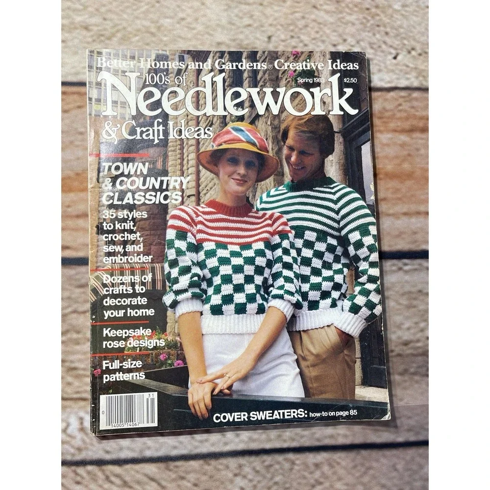 Vtg Better Homes & Gardens Creative Idea 100s‎ of Needlework & Craft Spring 1983